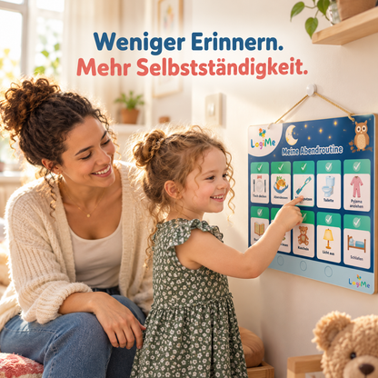 VAIREAS Routine Board – Morgen- & Abendroutine für Kinder