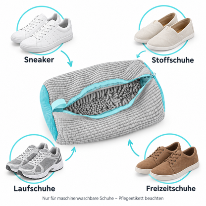 Schuhwaschbeutel für Sneaker