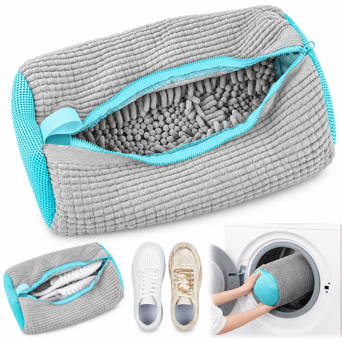 Schuhwaschbeutel für Sneaker